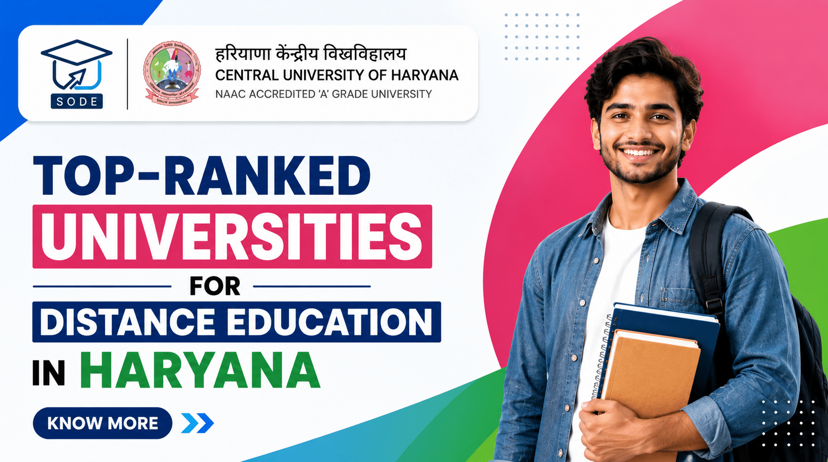 Read more about the article Top-Ranked Universities of 2026 for Distance Education in Haryana